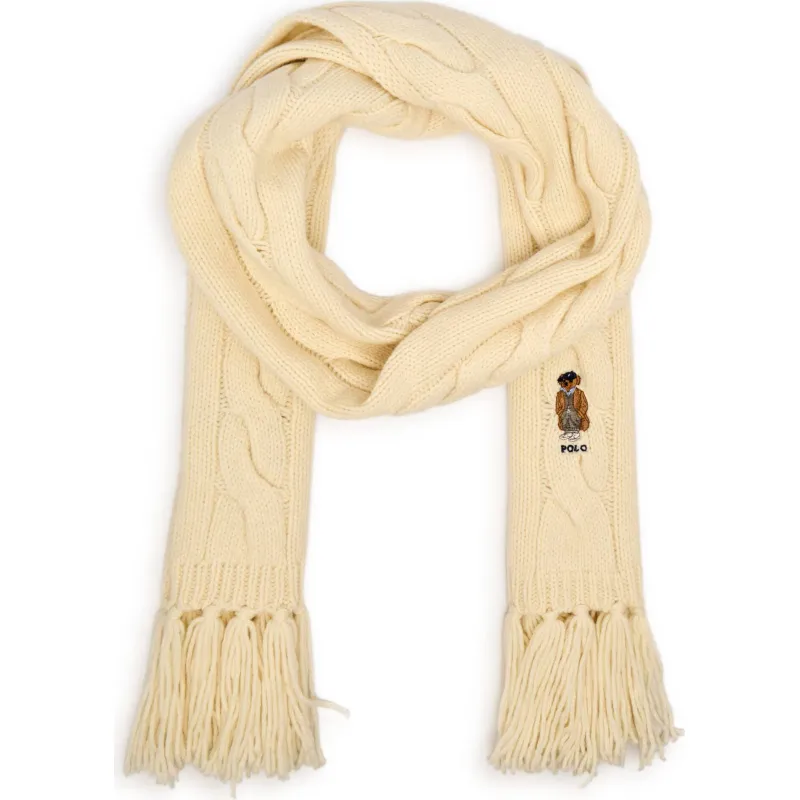 POLO RALPH LAUREN Wełniany szal