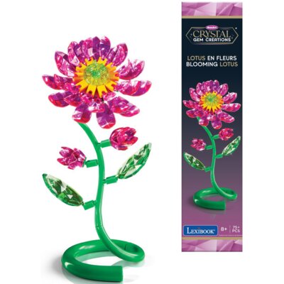 Zestaw kreatywny CRA-Z-ART Kryształowy bukiet Kwiat Lotosu CRSS61