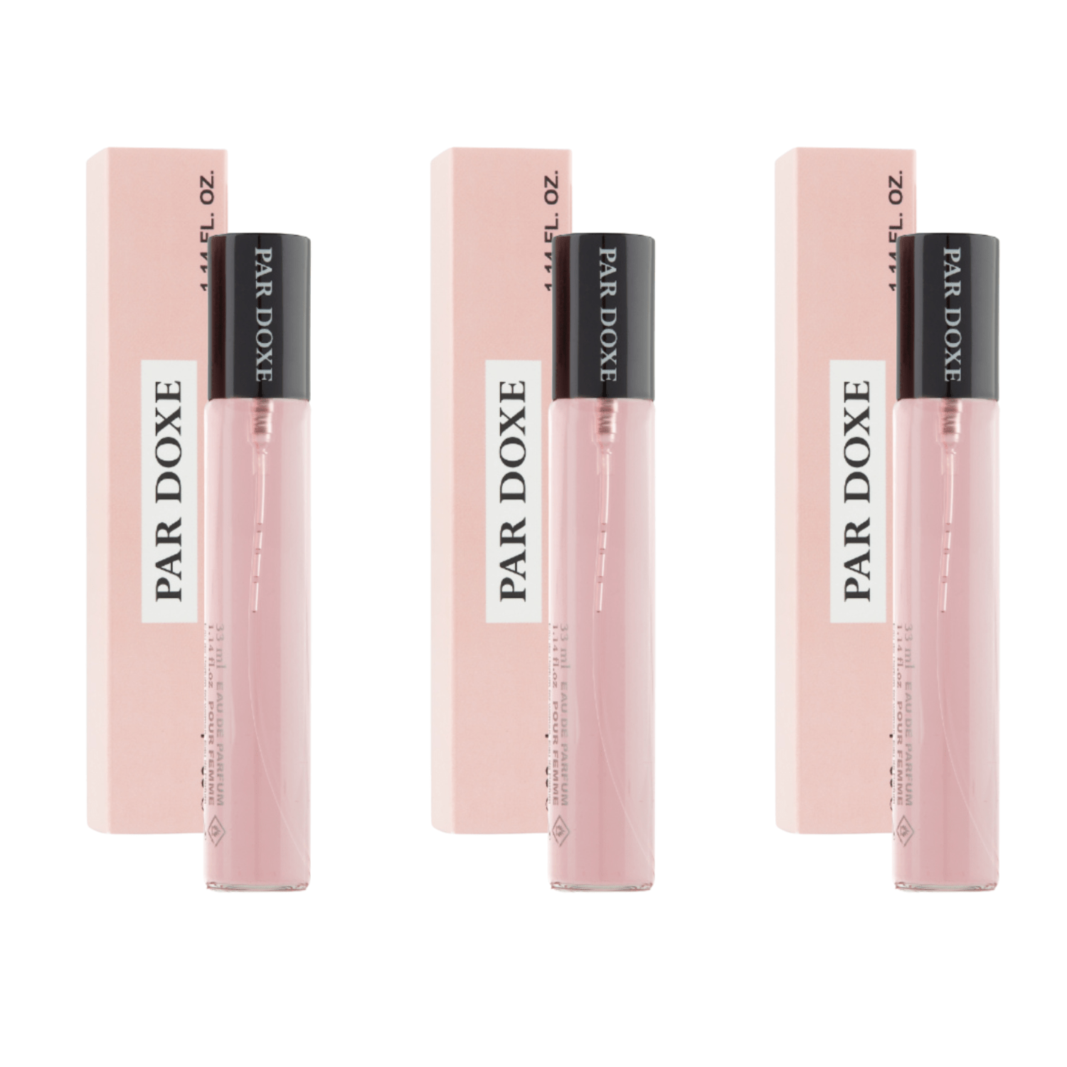 TEMU Perfumy damskie Zestaw 3x Par - Zestaw Perfumek idealnych do torebki - Długotrwały zapach i Niezwykła kompozycja