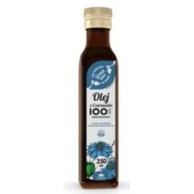 Tabfarm Olej z Czarnuszki Egipskiej 100 % 250 ml - oliwa lub olej