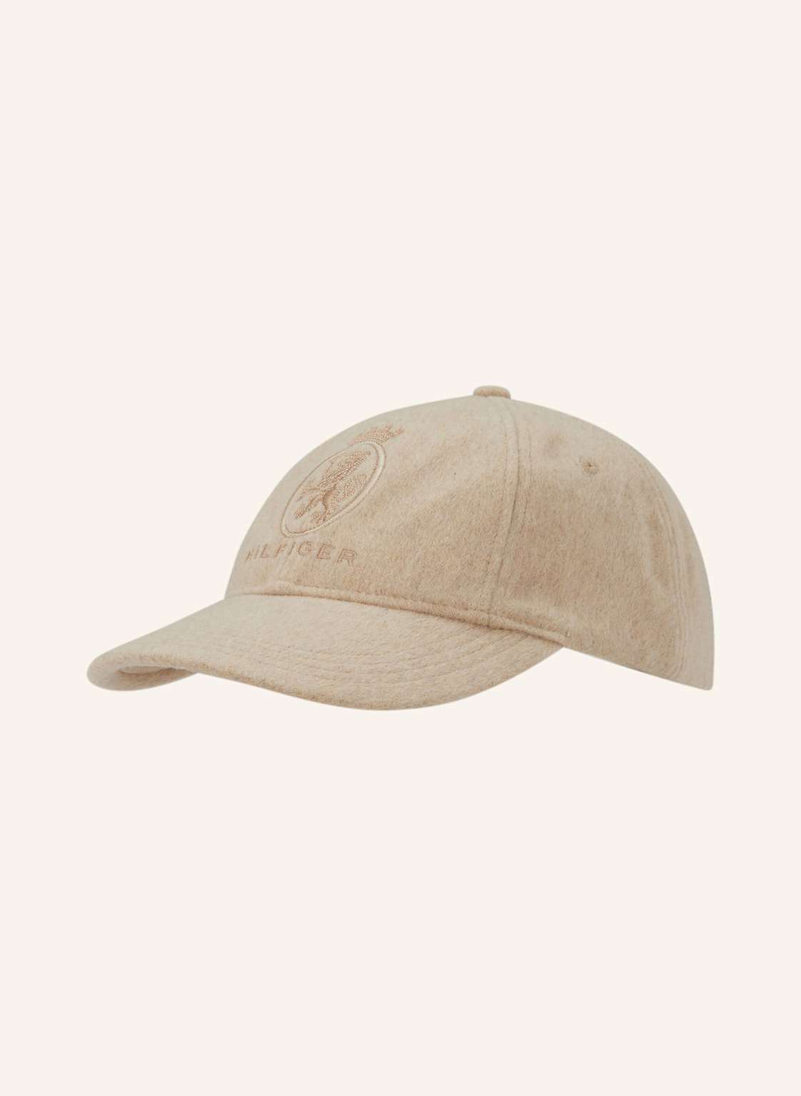 Tommy Hilfiger Czapka Z Daszkiem beige