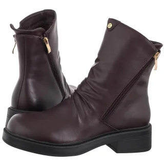 Botki Bordowe A7159-23/00-7 (MA1454-b) Maciejka