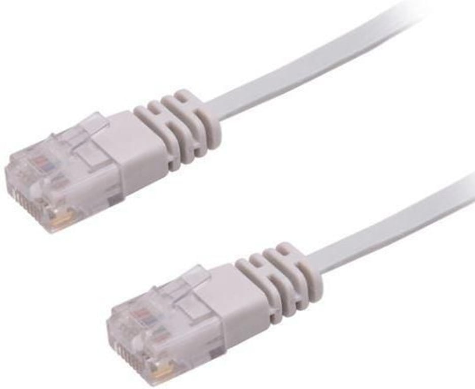Microconnect V-UTP607-FLAT kabel sieciowy Szary 7 m Cat6 U/UTP (UTP)