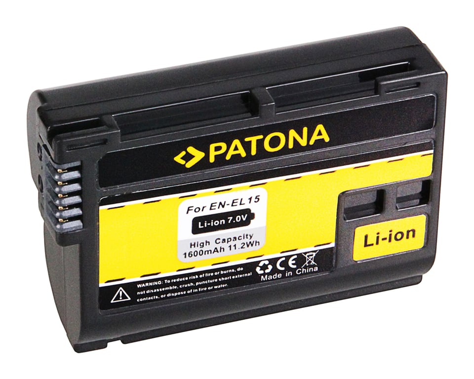 PATONA 1135 bateria do aparatu/kamery Litowo-jonowa (Li-Ion) 1600 mAh