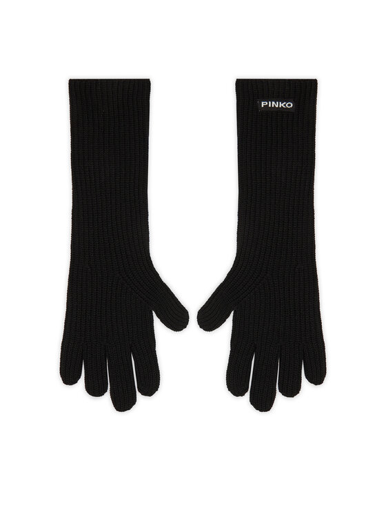 PINKO Rękawiczki Damskie Grecia 105997 A2Z4 Czarny