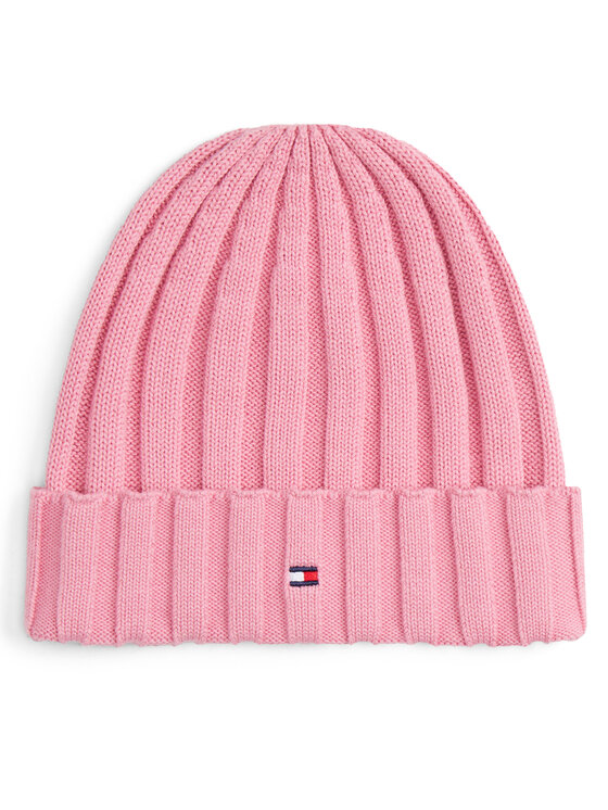 Tommy Hilfiger Czapka Small Flag AU0AU02004 Różowy