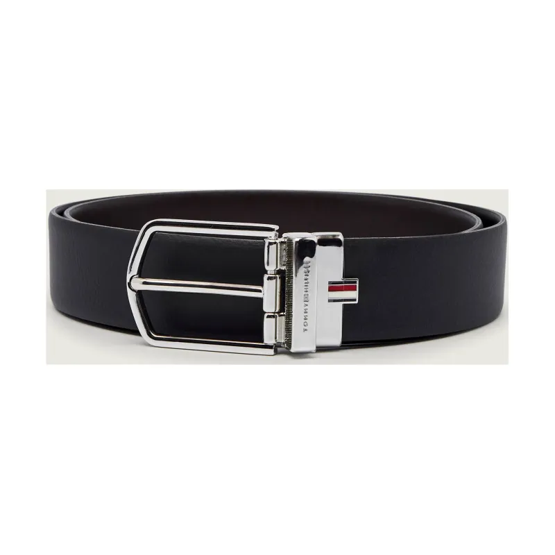 Tommy Hilfiger Skórzany dwustronny pasek BUSINESS LUX