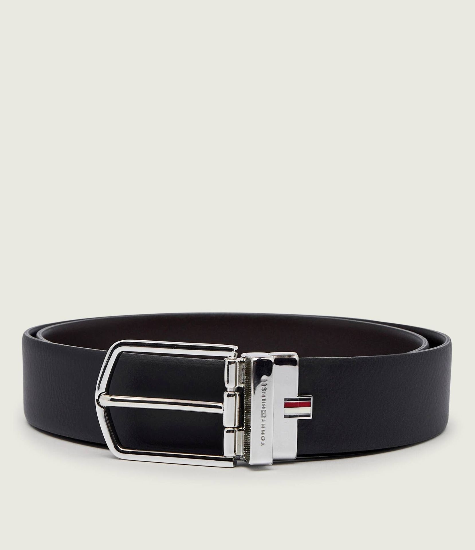 Tommy Hilfiger Skórzany dwustronny pasek BUSINESS LUX