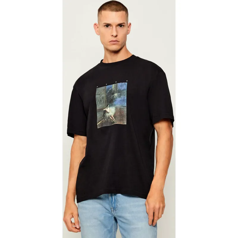 HUGO T-shirt Dabolos | Hugo x apoh | Relaxed fit
