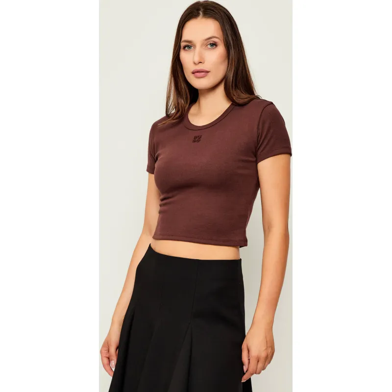 HUGO T-shirt Delanor | Cropped Fit
