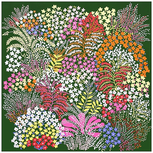 CHUSTA duża SZAL SZALIK Apaszka jedwabna damska