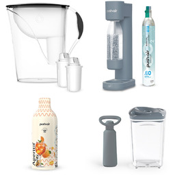 Dafi Zestaw Saturator + Dzbanek Luna + Pojemnik Próżniowy + Syrop