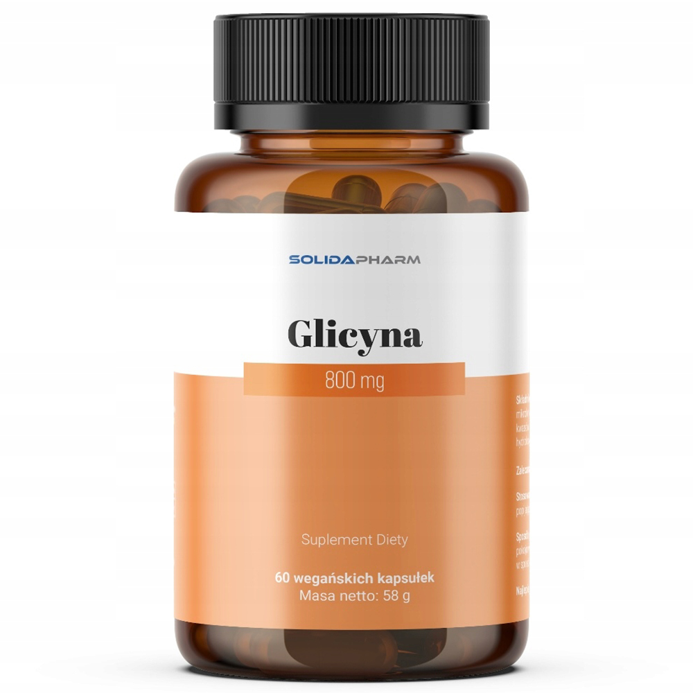Solida Pharm Glicyna 800 mg, 60 kapsułek