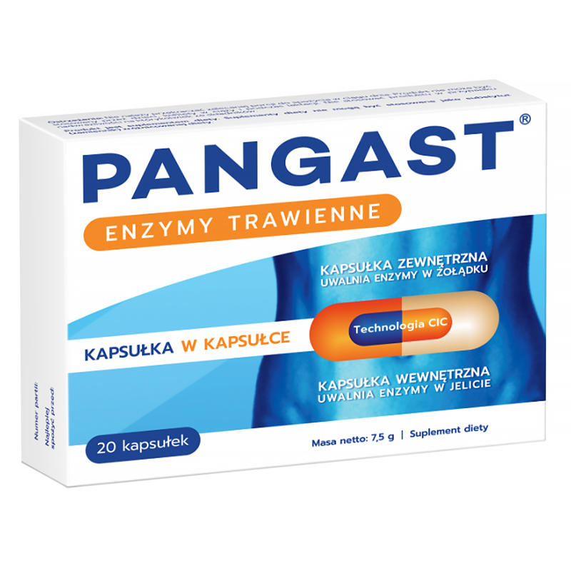 Pangast, 20 kapsułek