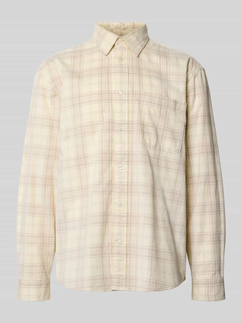 Koszula casualowa o kroju regular fit z czystej bawełny