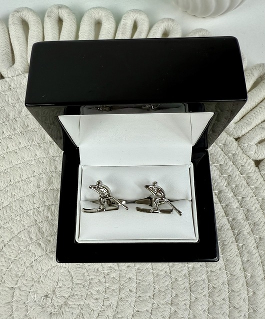 SPINKI DO MANKIETÓW koszuli mankietu narciarz narty