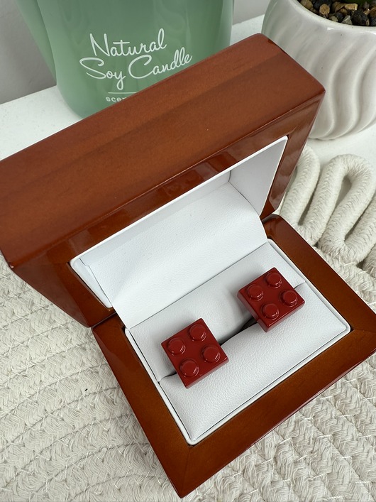 SPINKI DO MANKIETÓW koszuli mankietu klocki lego