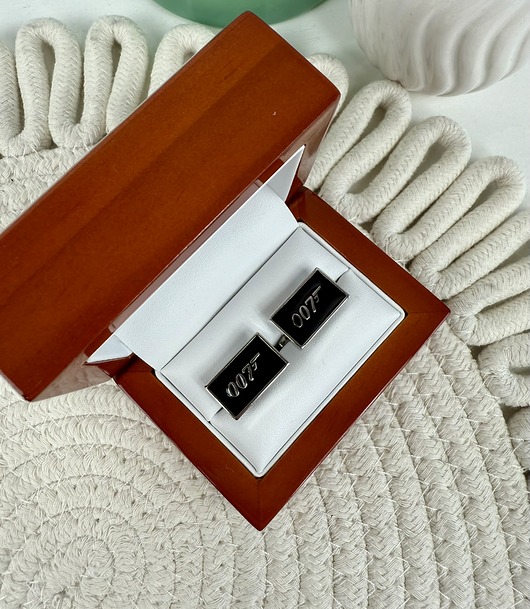 SPINKI DO MANKIETÓW koszuli mankietu 007 Bond