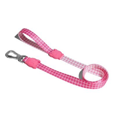 Smycz ZEE DOG Wave Pink L (120 x 2.5)
