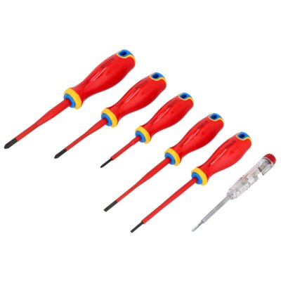 Zestaw wkrętaków STALCO S-12280 (6 elementów)