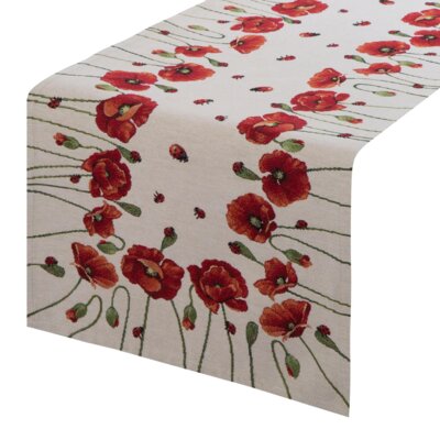 Bieżnik EUROFIRANY CHO 40 x 100 cm Naturalny