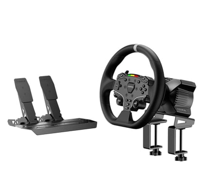 Moza Racing Moza Baza R3 + kierownica + pedały SRP-Lite + zaciski RS074 PC