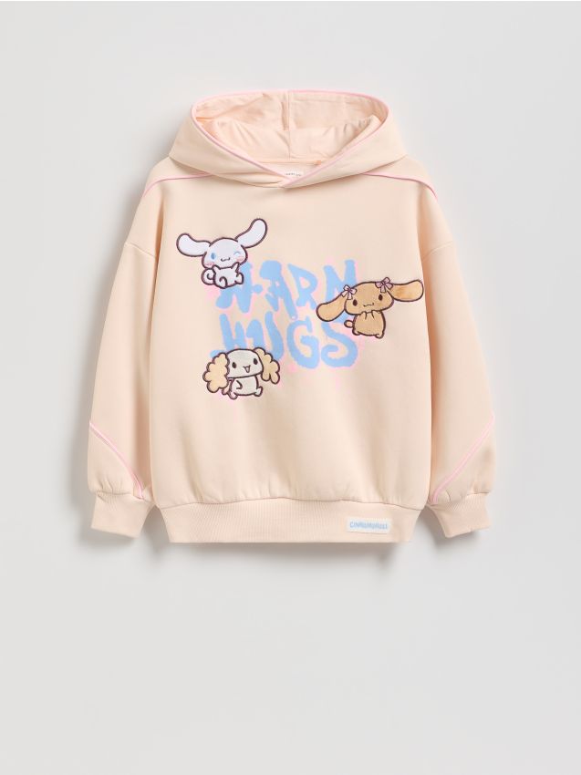 Reserved - Bluza Cinnamoroll - kremowy