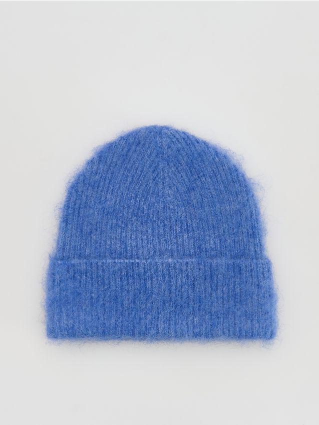 Reserved - Czapka beanie - niebieski