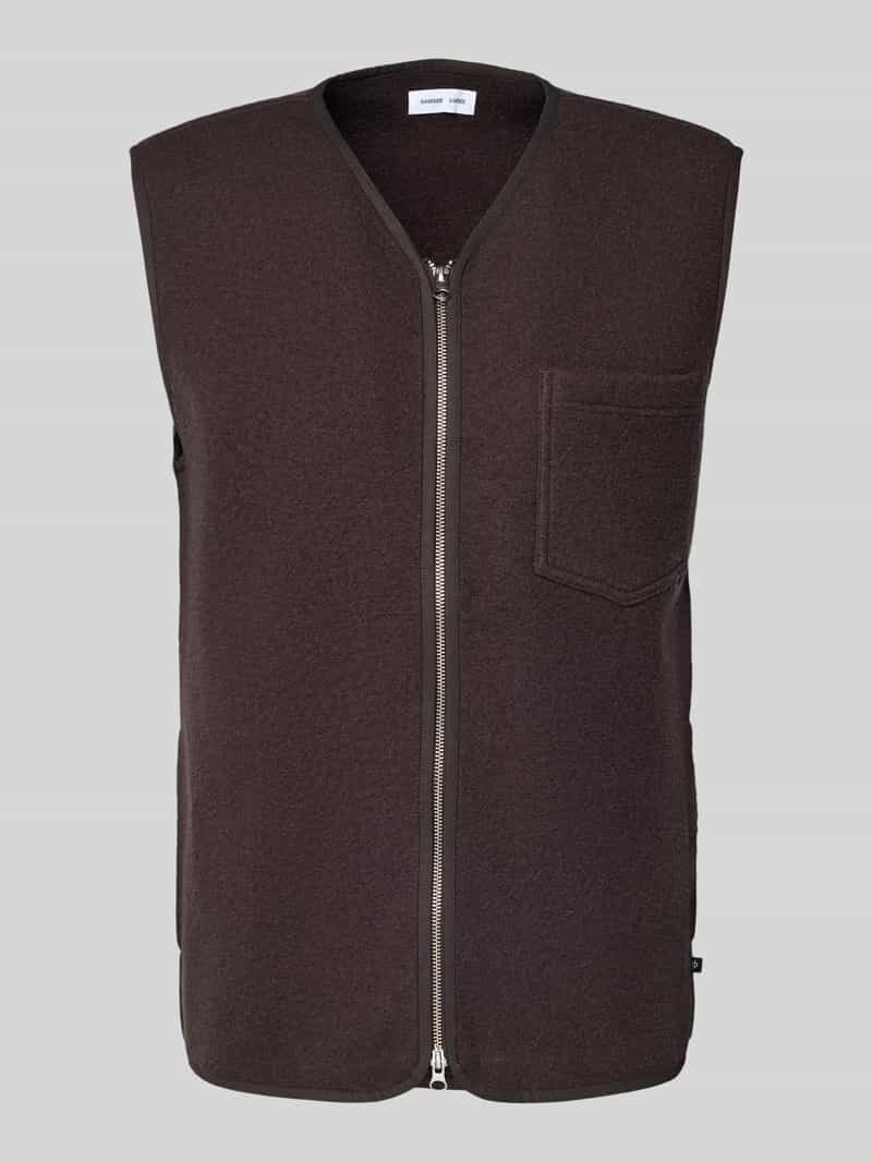 Kamizelka z zamkiem błyskawicznym