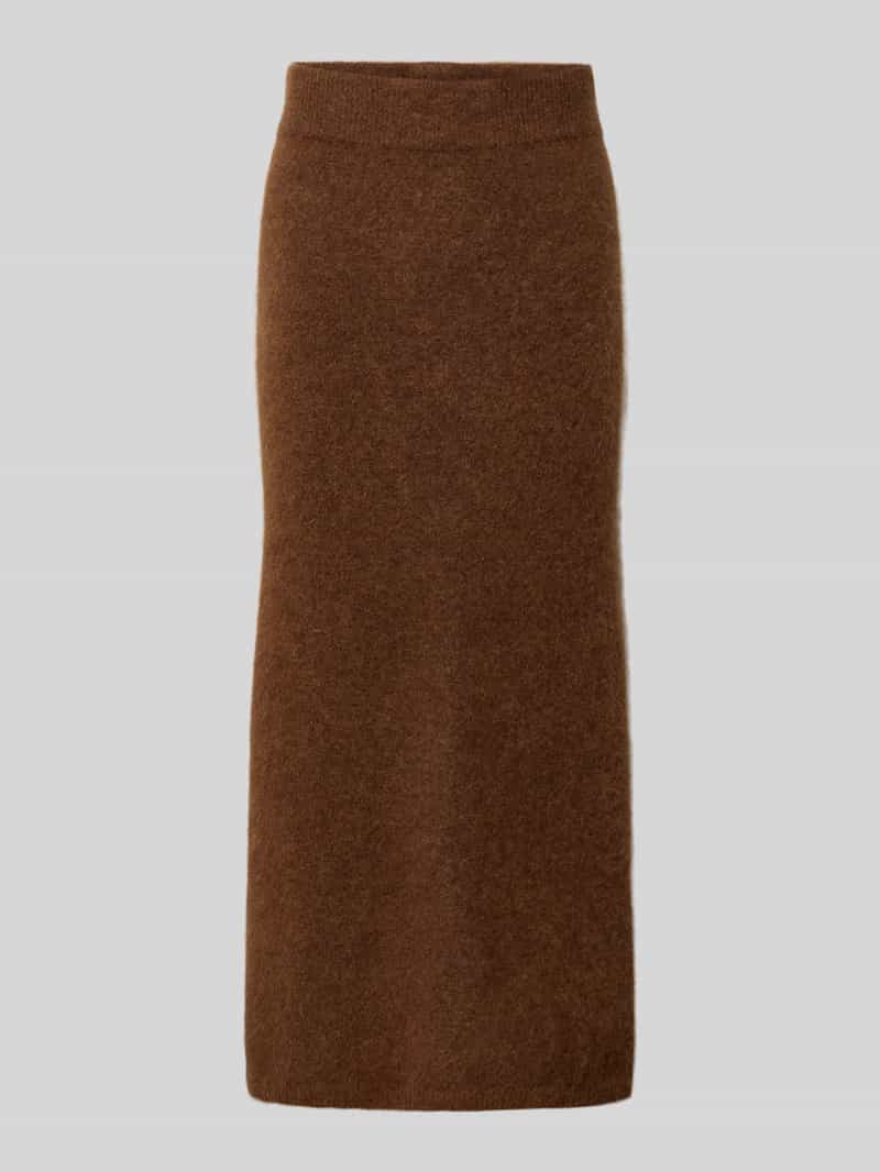 Spódnica ołówkowa o długości midi z mieszanki moheru – curated by Maja Weyhe