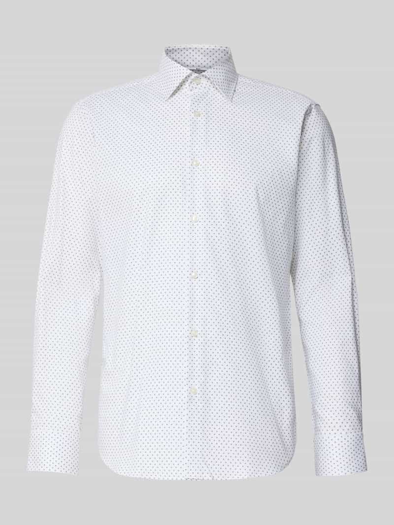 Koszula biznesowa o kroju regular fit z mieszanki bawełny model ‘JOE’