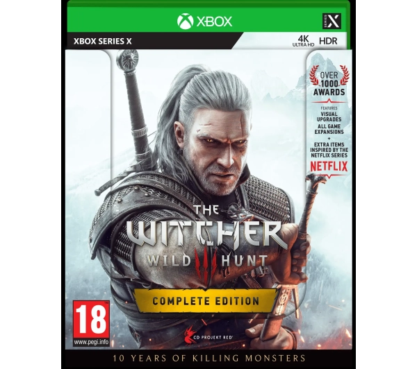 Wiedźmin 3: Dziki Gon Edycja Kompletna + Jubileuszowy Steelbook Xbox Series X