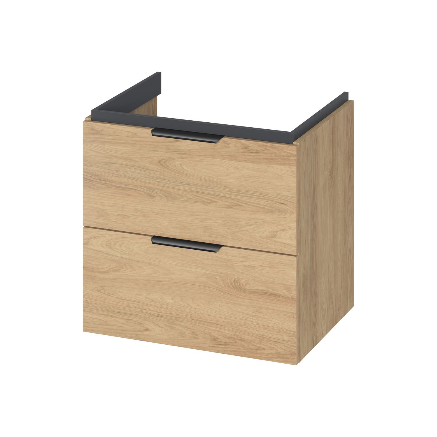 Szafka łazienkowa pod umywalkę Senti Maletto 60 cm dąb hikora
