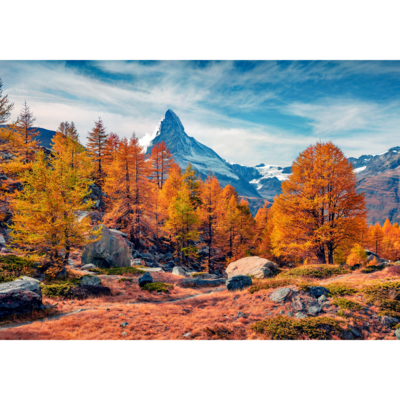 Obraz na płótnie 100 x 70 cm Jesień Górska