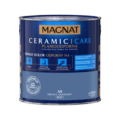 MAGNAT Farba ceramiczna Ceramic Care śmiały tanzanitA8 2,5 l