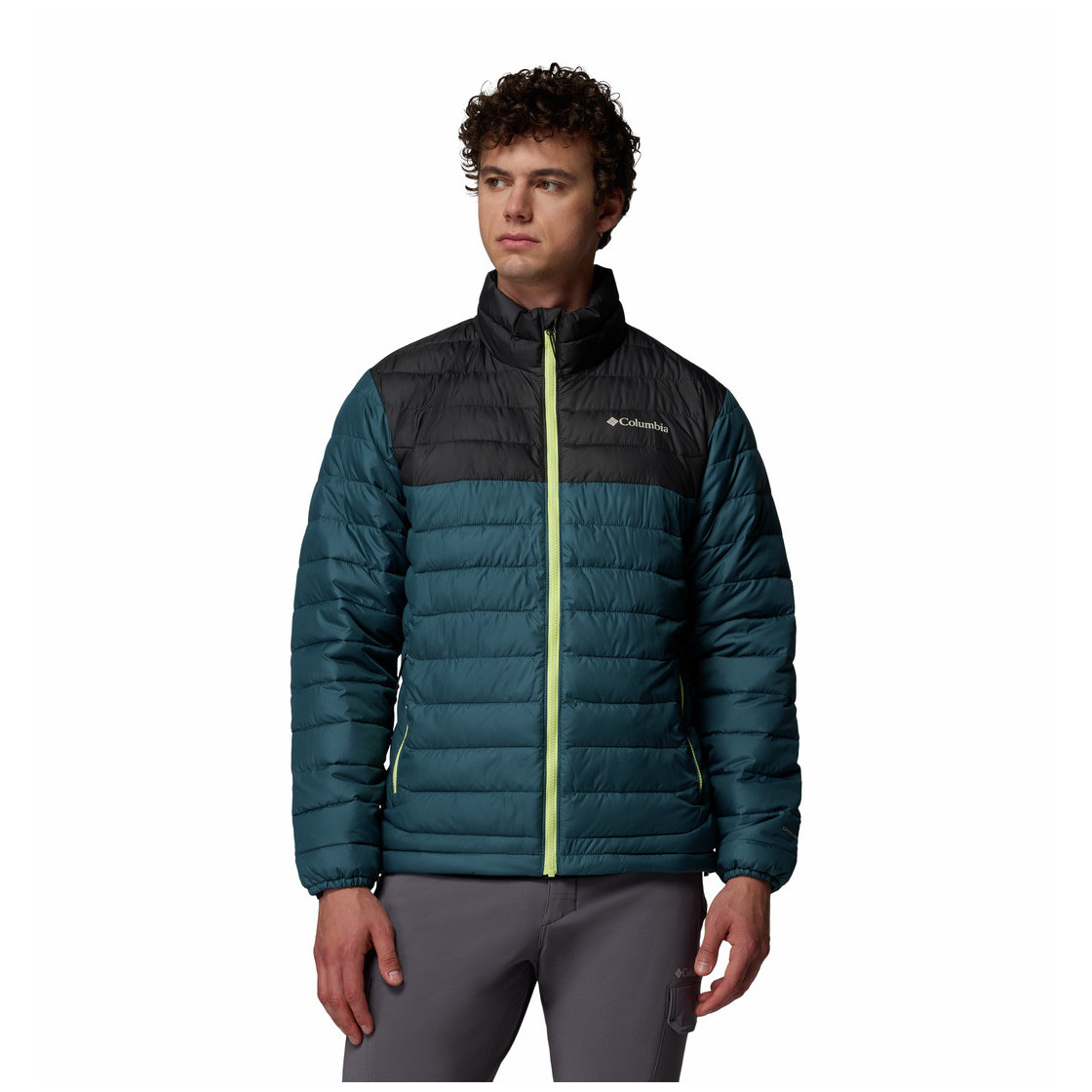 Kurtka męska Columbia Powder Lite™ II Jacket Rozmiar: XXL / Kolor: niebieski/czarny