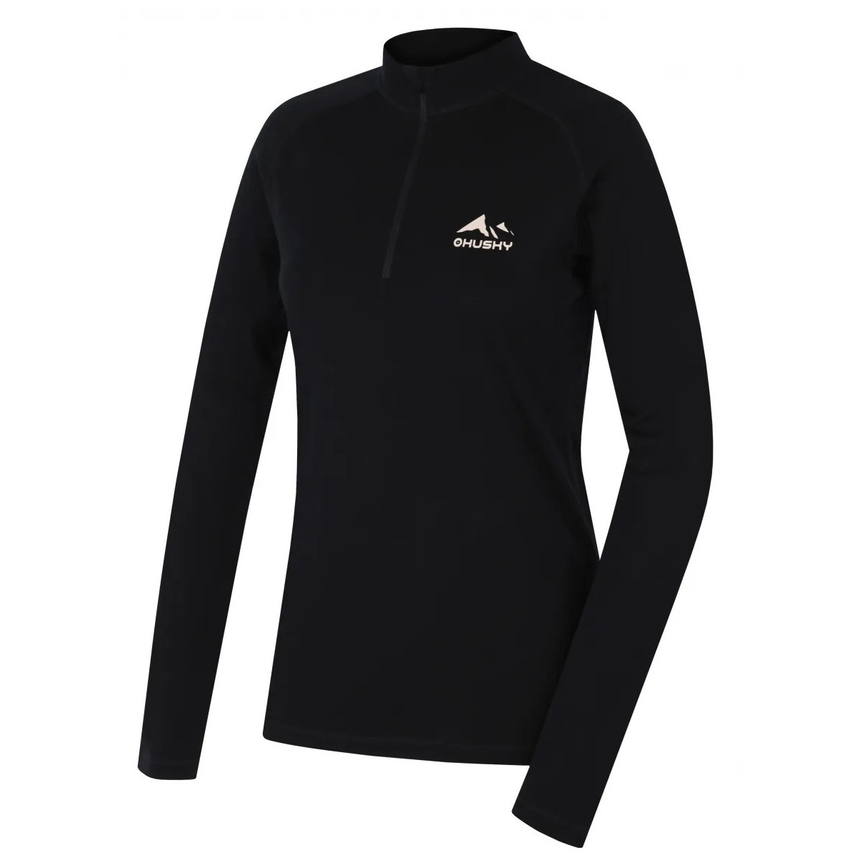 Damski golf Husky Merow zip L Rozmiar: XL / Kolor: czarny