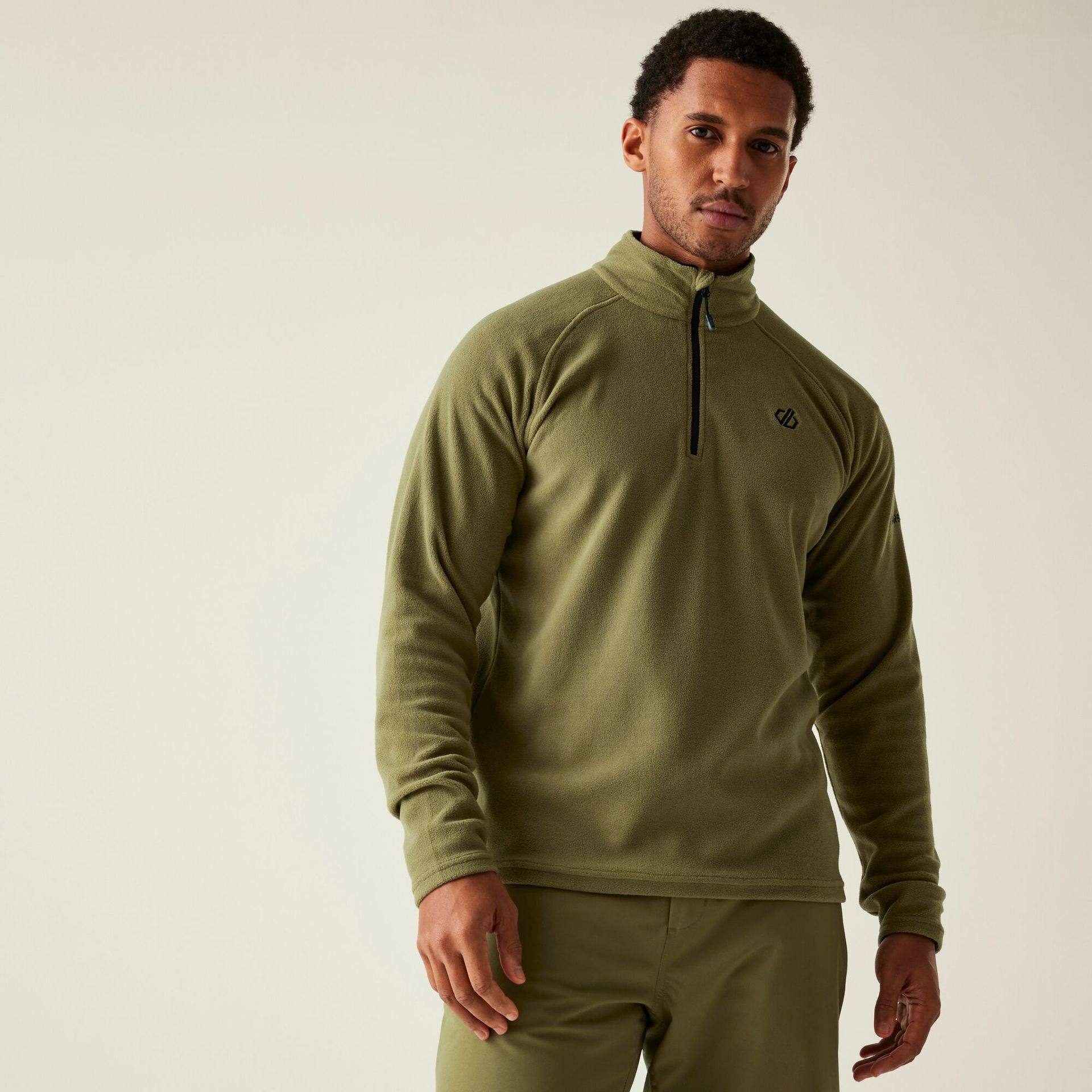 Dare 2b Polar męski z suwakiem 1/2 Freethink II Zielony, Rozmiar: 3XL
