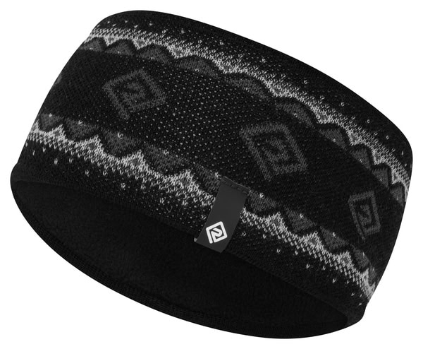 RONILL Opaska na głowę WINTER HEADBAND black/oxide/white