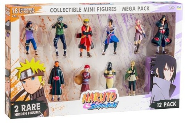Naruto Shippuden - figurki 12pak