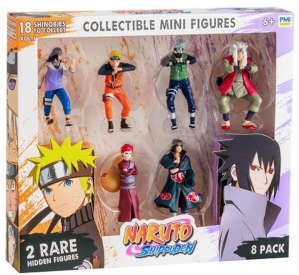 Naruto Shippuden - figurki 8pak