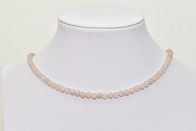 Choker Naszyjnik Kwarc różowy Kamień naturalny