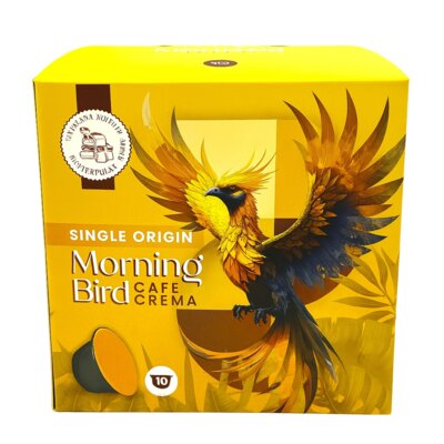 Kapsułki MORNING BIRD Cafe Crema 10 szt.
