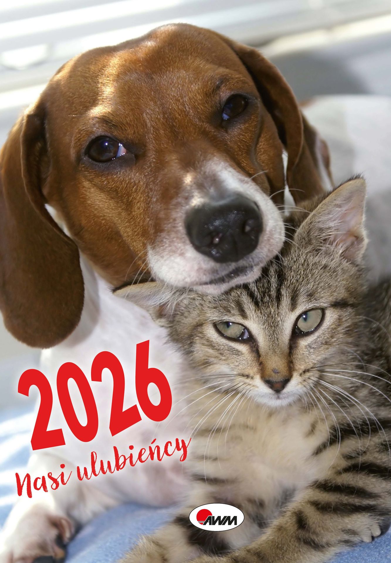 Kalendarz 2026 A3 Nasi ulubieńcy - kalendarz