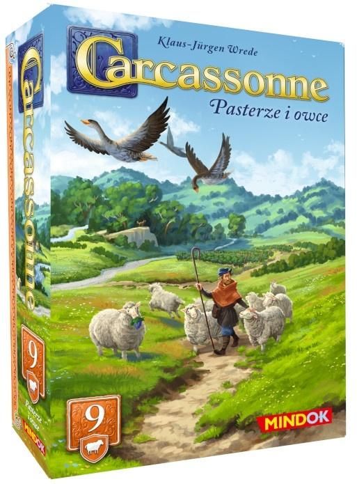 Carcassonne 3 Pasterze i Owce Edycja 9 Bard Centrum Gier - gra