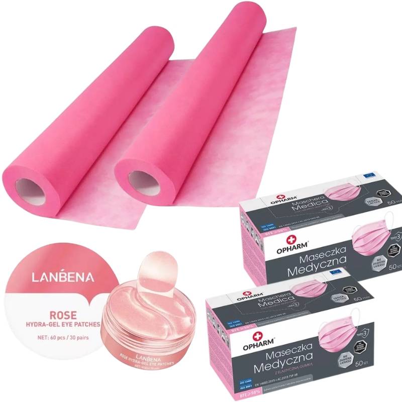 Zestaw do higieny salonów kosmetycznych - Pakiet Pink Beauty