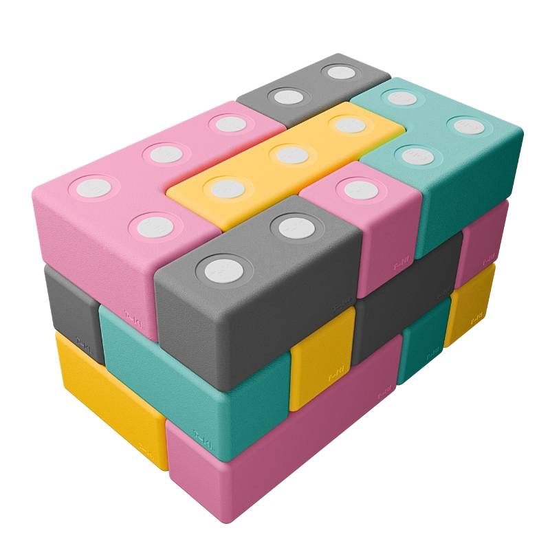 Klocki magnetyczne TUKI - Zestaw BUILDER, 26 sztuk