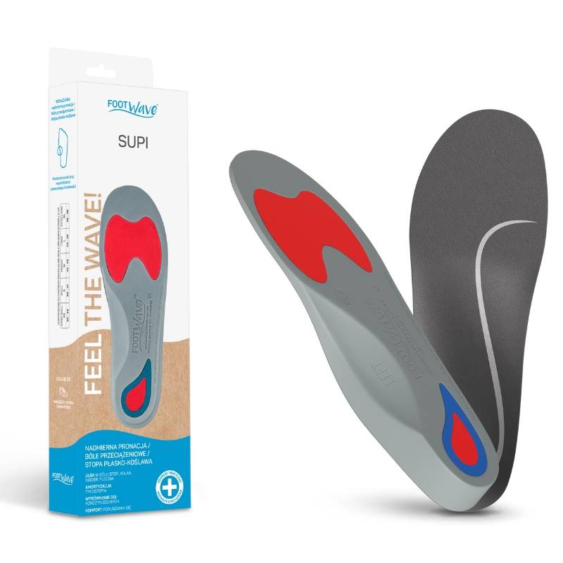 Wkładki ortopedyczne odciążające FootWave Supi, różne rozmiary