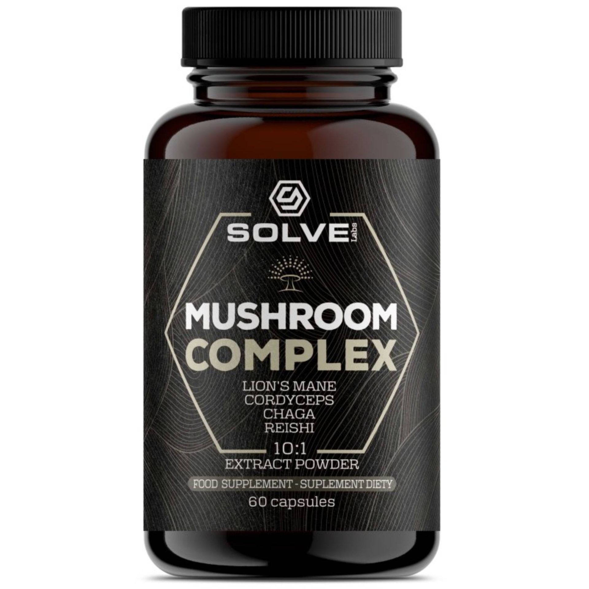 Mushroom Complex Solve Labs - 60 kaps.