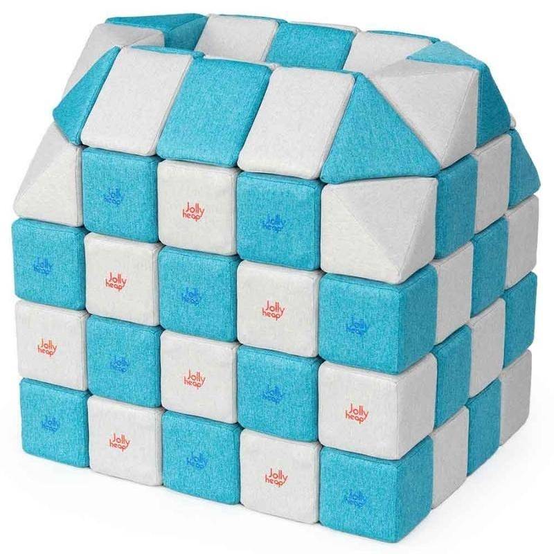 Klocki magnetyczne JOLLYHEAP - Zestaw CREATIVE, 100 sztuk